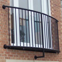Curved Juliet Balcony - Lincoln